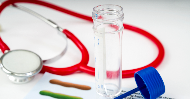 medical equipment including a lab test tube